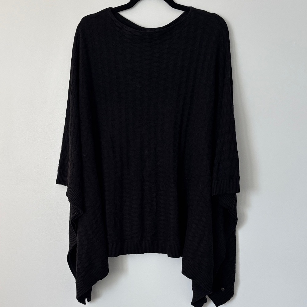 Lululemon Divinity Poncho BLACK - Picture 2 of 6